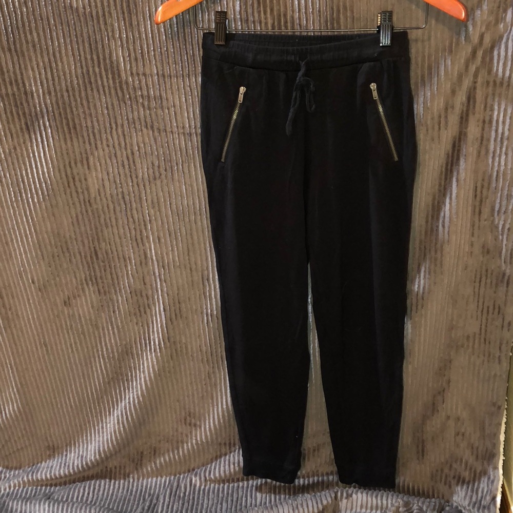 Black joggers